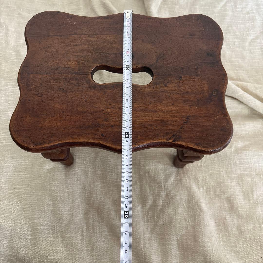 フランスアンティーク 腰掛け 花台