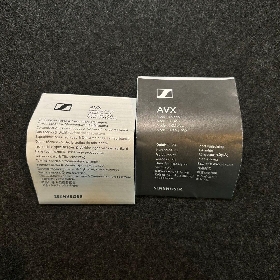 【美品】Sennheiser AVX-MKE2 ワイヤレスマイクセット
