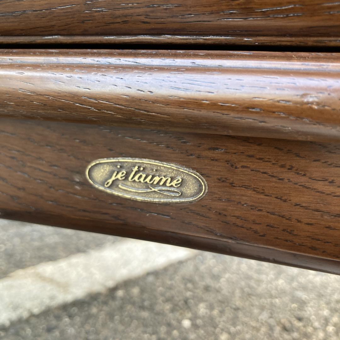 パンパンダ様昭和家具 アンティーク チェスト ジュテーム 昭和63年製造品