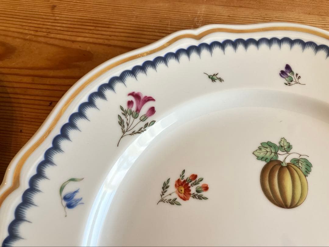 ジノリ　アンティコイタリアンフルーツ　26.5ディナープレート×6