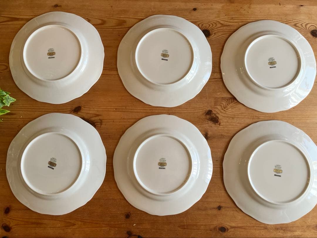 ジノリ　アンティコイタリアンフルーツ　26.5ディナープレート×6