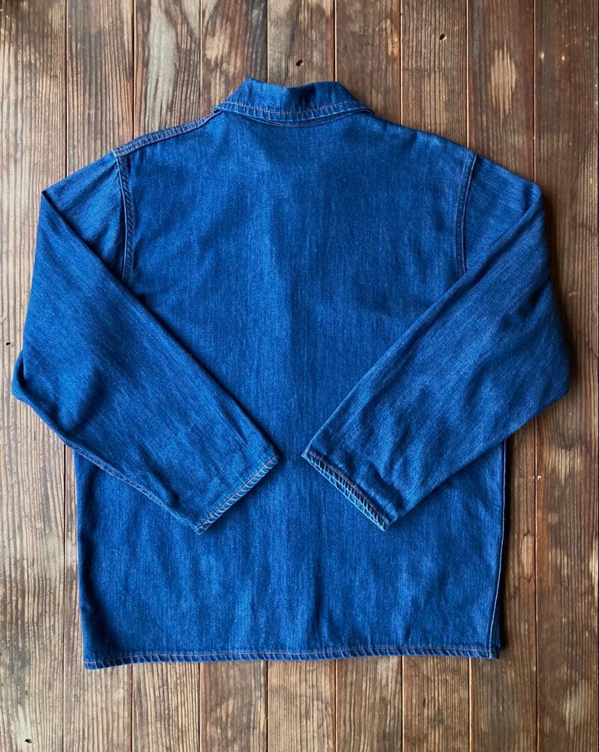 70s vintage prisoner denim jacket カバーオール