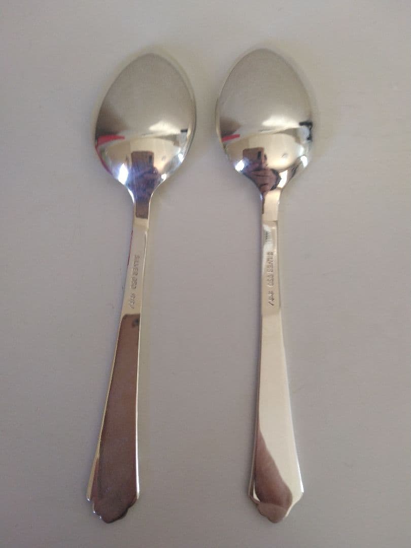純銀　スプーン　ペア　二本