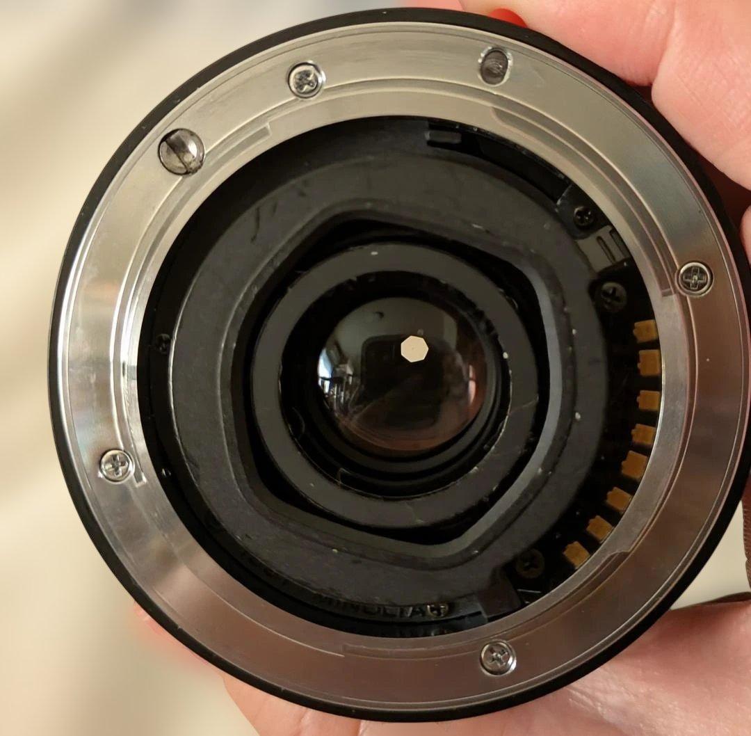 レア！MINOLTA 専用ハンドストラップ ミノルタ α9xi xiレンズ3本付