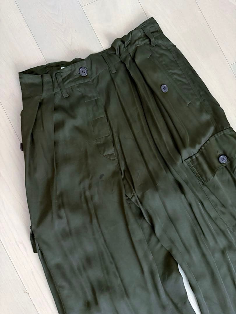 DRIES VAN NOTEN ドリス ヴァン ノッテンカーゴパンツ カーキ