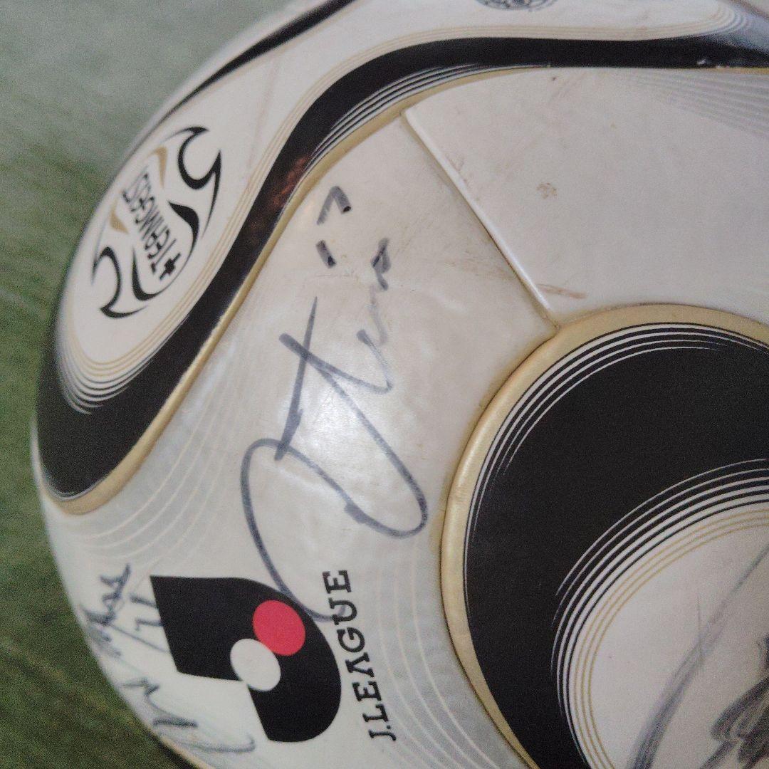 2006年ドイツワールドカップ　jリーグ記念ボール　チームガイスト　サイン多数