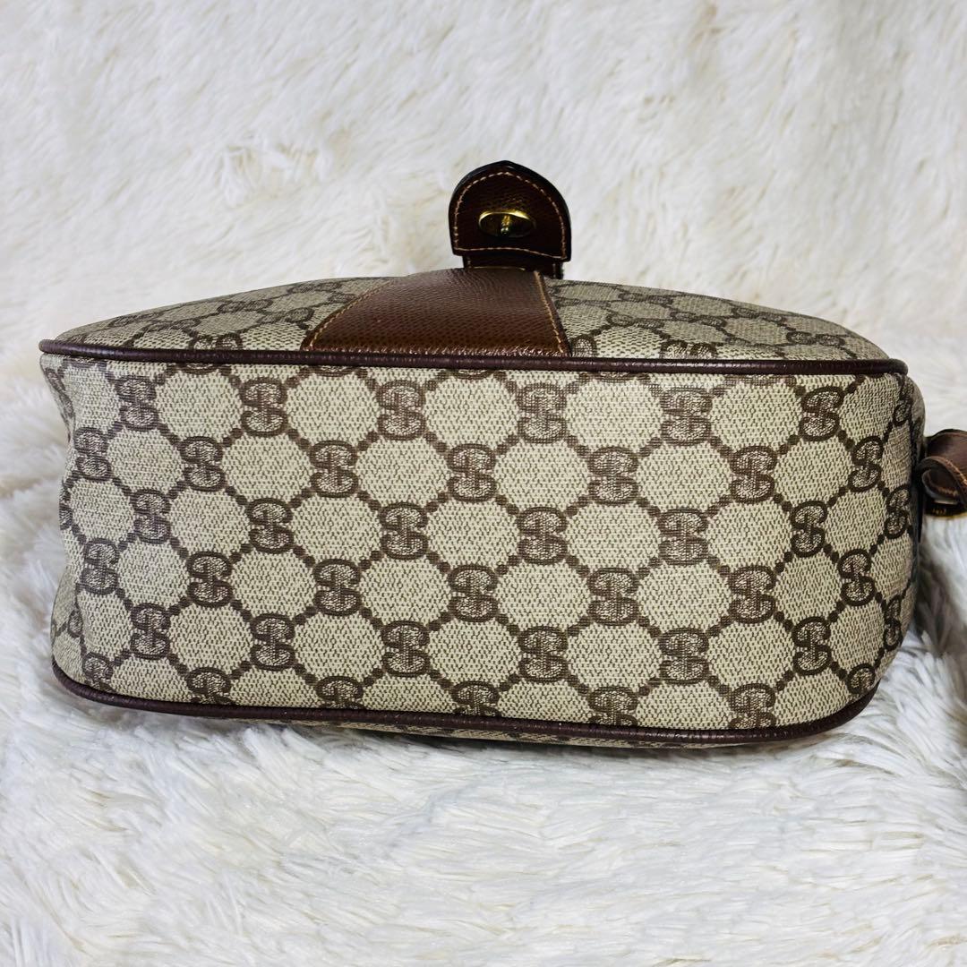 希少品 GUCCI ヴィンテージ シェリーライン ショルダーバッグ gg柄