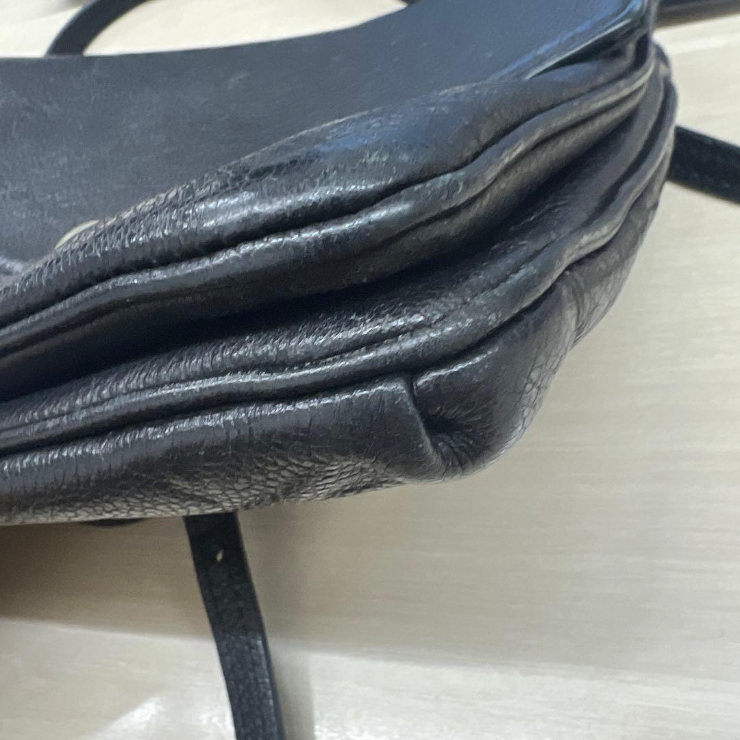 Louis Vuitton ブラックショルダーバッグ　アンプラント