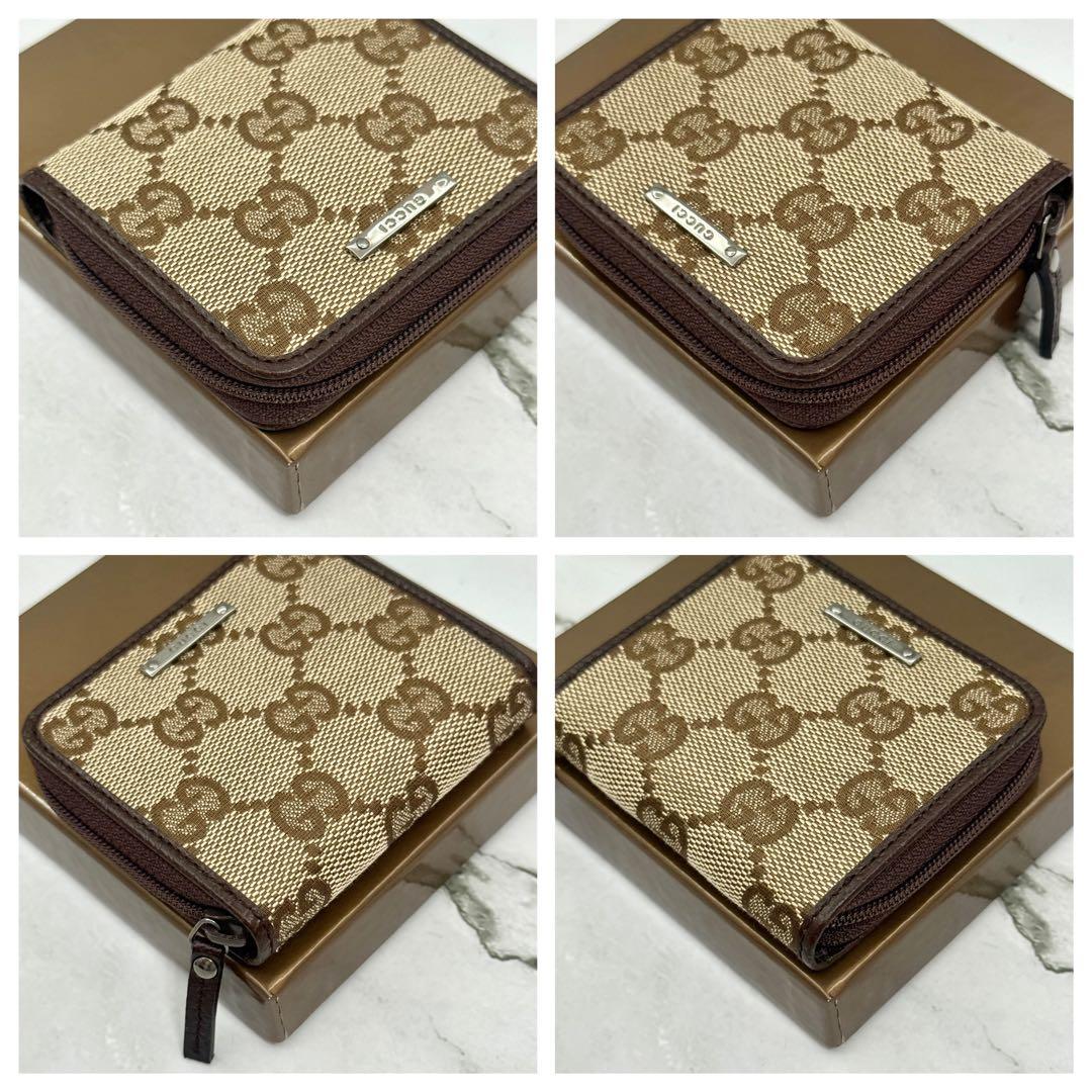 【新品未使用】GUCCI グッチ GG キャンバス ケース 小銭入れ