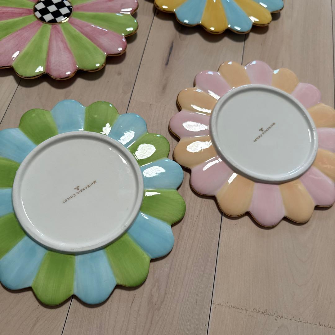 日本未発売❗️マッケンジーチャイルズ　Mackenzie お皿4枚