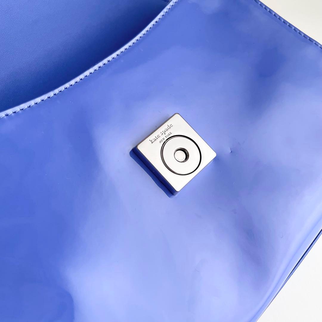 ケイトスペード ハンドバッグ ケイティ パテント トップ ハンドル ほぼ新品