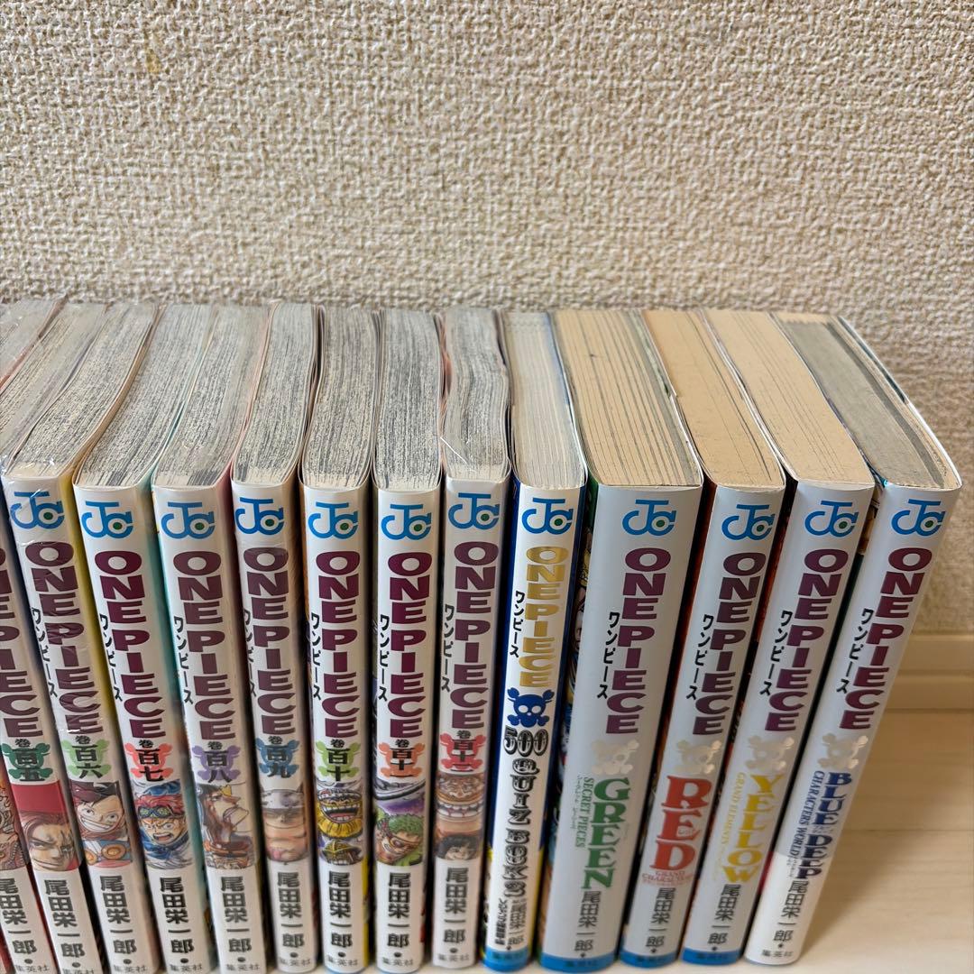 ONE PIECE 全巻セット　（1〜112巻）　関連本付　特典封入もあり