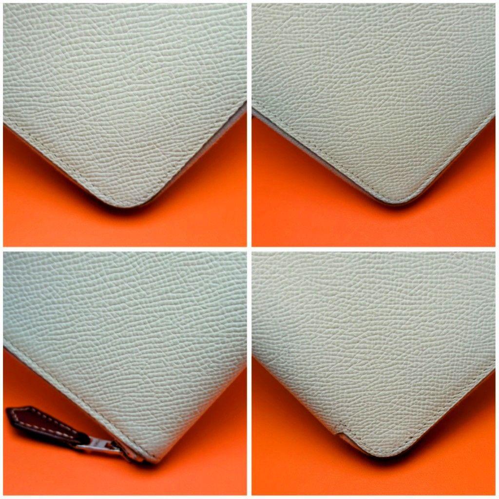 HERMES エルメス　長財布 　ライトグリーン