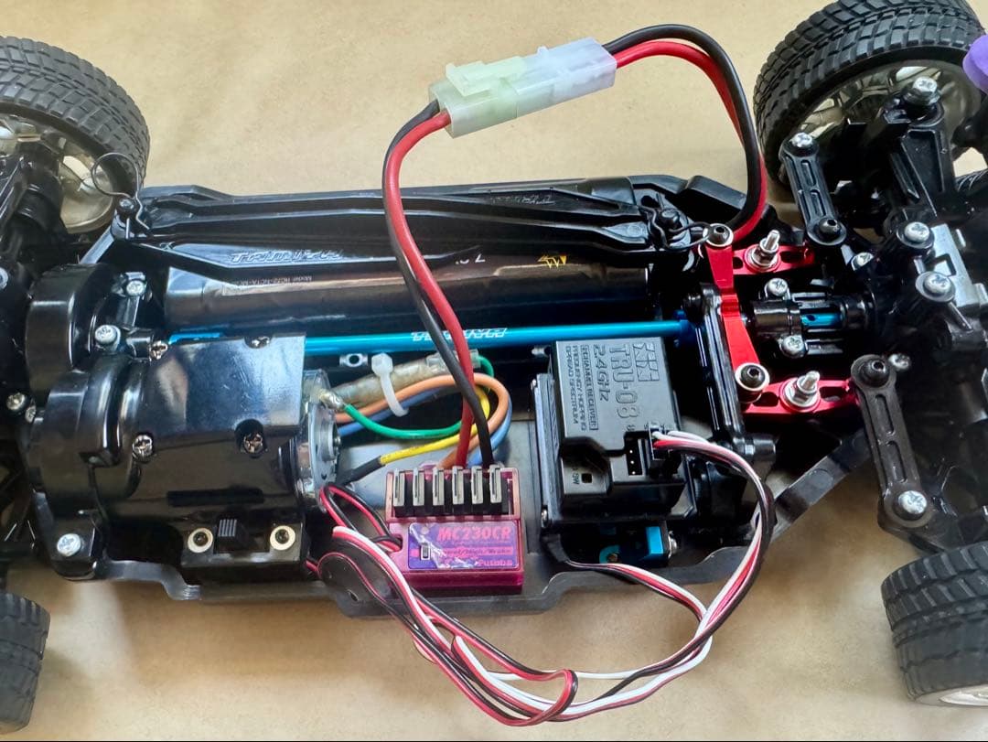 リ*ウ様 タミヤ TT-02 メカ付 オプションパーツ多数付 完動品