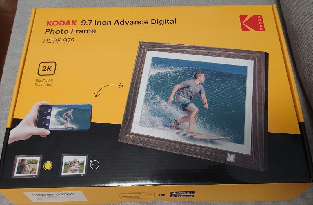 KODAK デジタルフォトフレーム9.7Inch Advance Digital