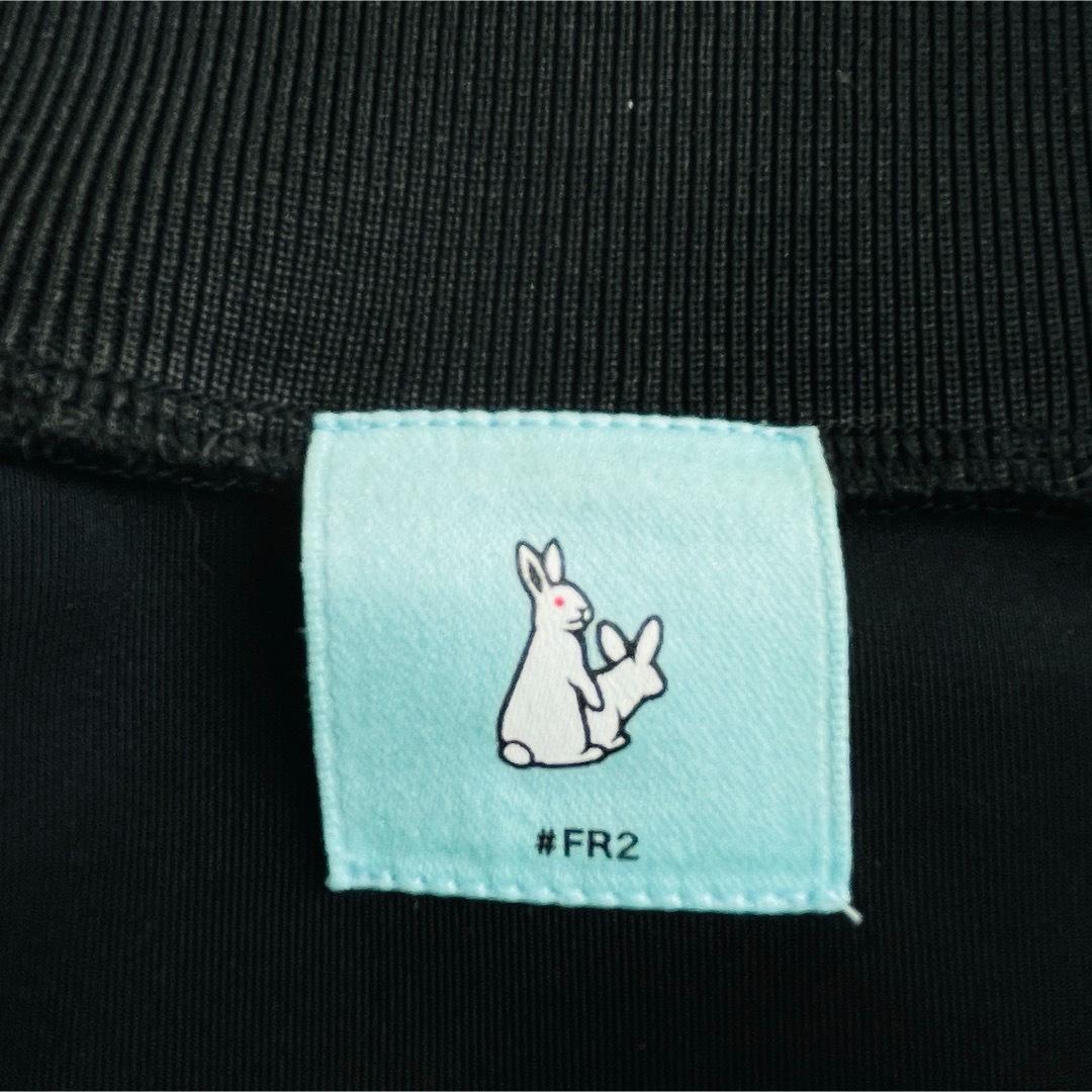 6726【極美品】#FR2 トラックジャケット　月桃　沖縄限定　ブラック ブルー