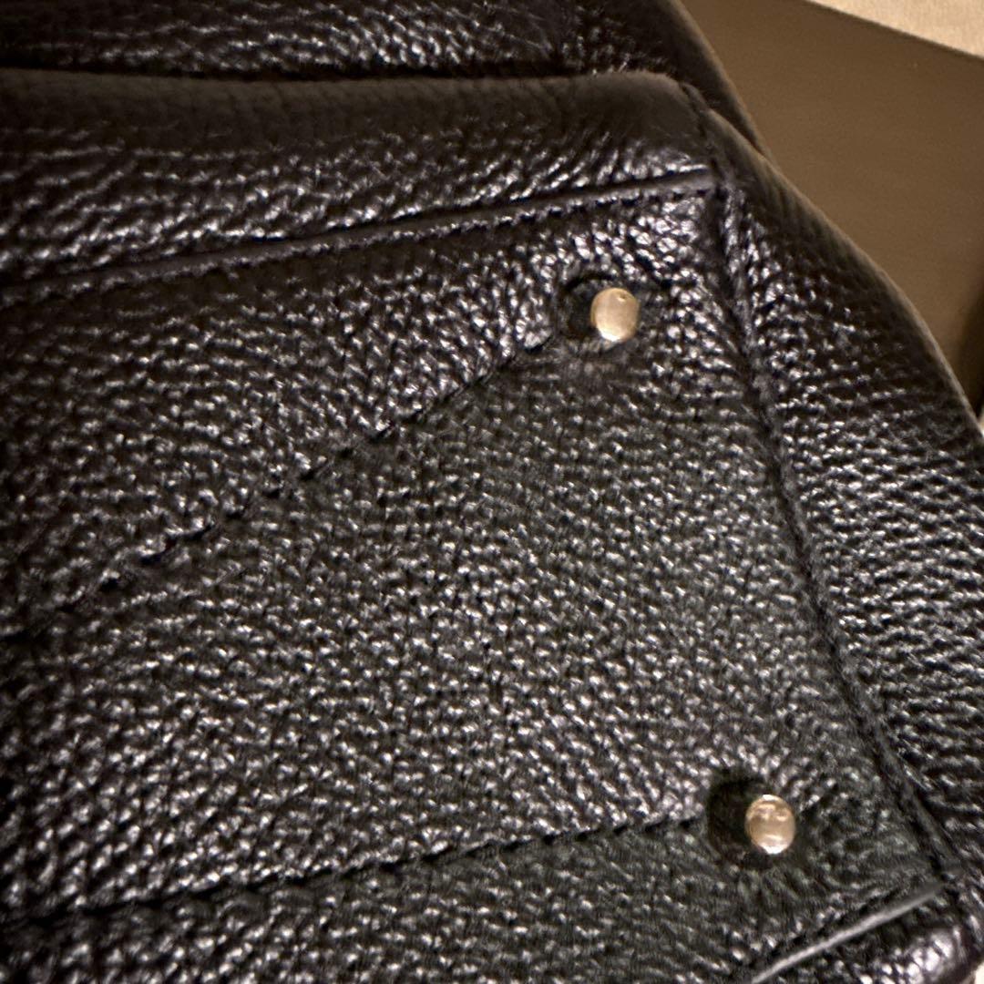 MARC JACOBS マークジェイコブス　レザー　2way バッグ　ブラック