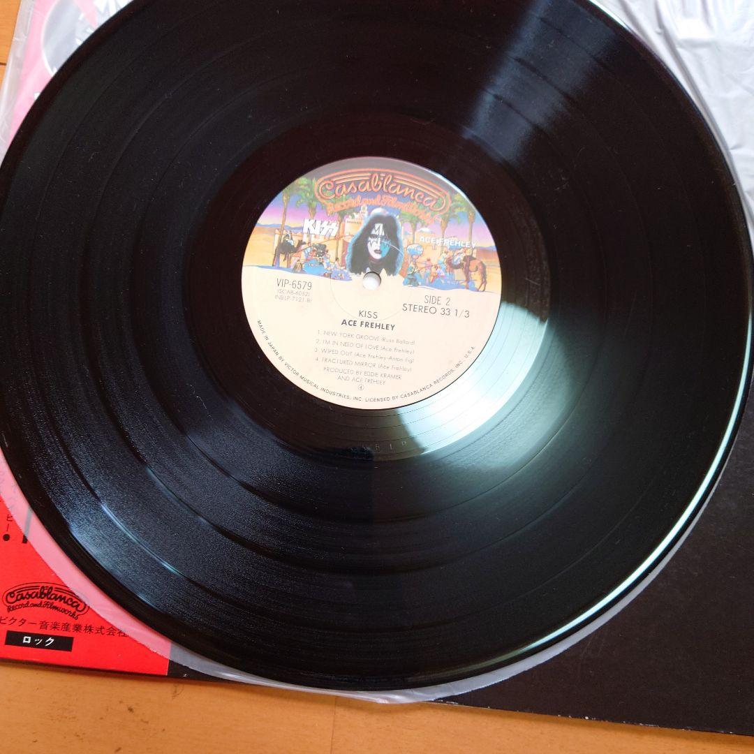 【人気盤】キッス ソロ 4枚セット / キッス 国内初回帯 ポスター付属 ！！