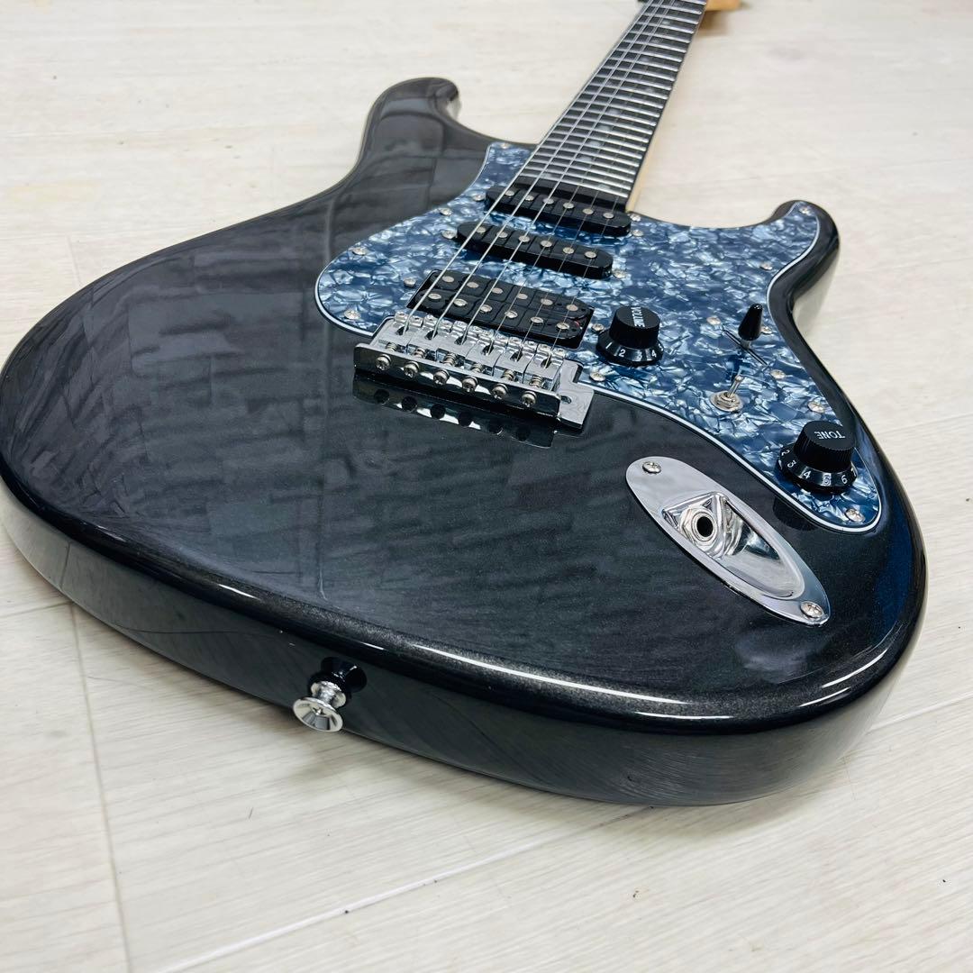 美品 Laid Back ストラトタイプ エレキギター LST-3HZ GMP