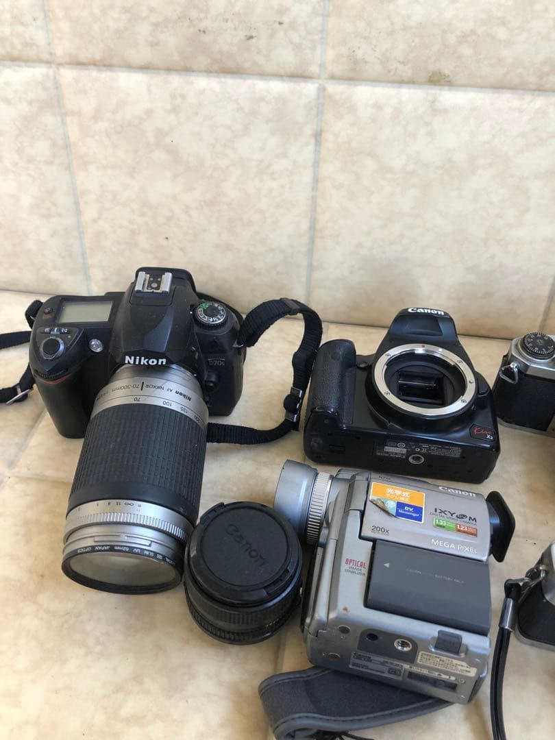 Canon Kiss X2などまとめて6個ジャンク(G67)