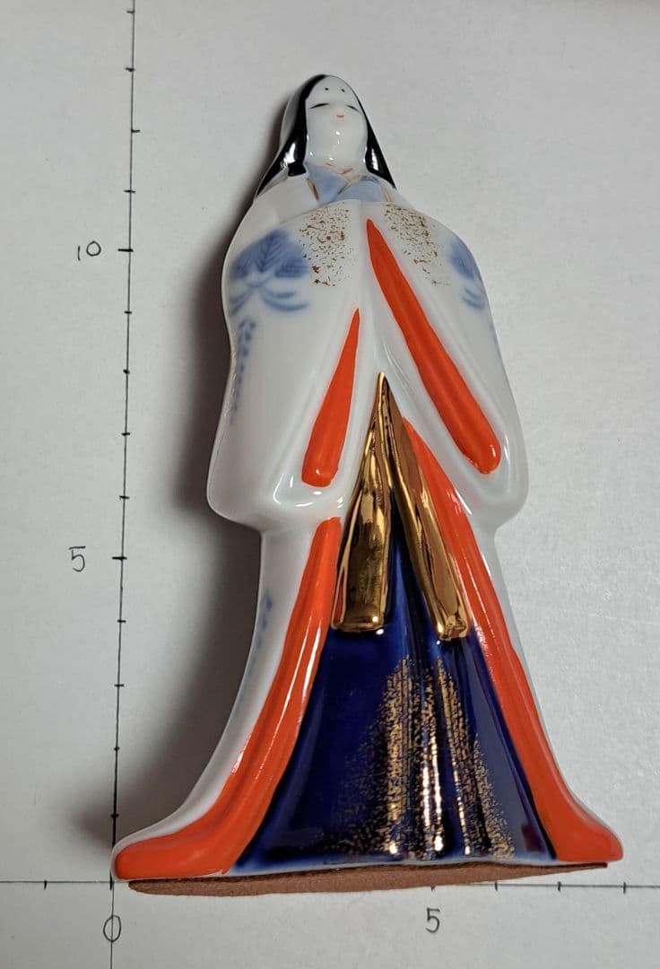 ④ひな人形 親王飾り 立ち雛 ぼんぼり 屏風 敷台一式