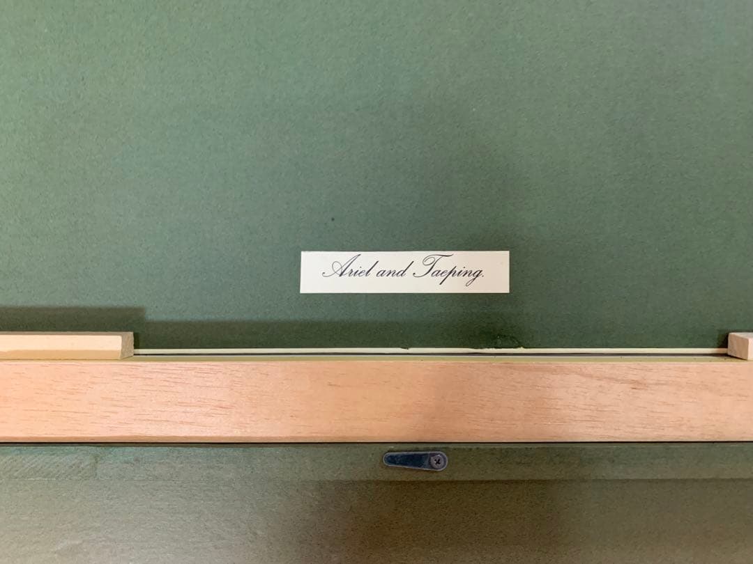 【送料無料】油彩画 美術 インテリア 風景画 海上の帆船 額縁 94×82センチ