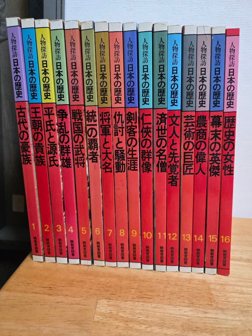 人物探訪　日本の歴史16巻