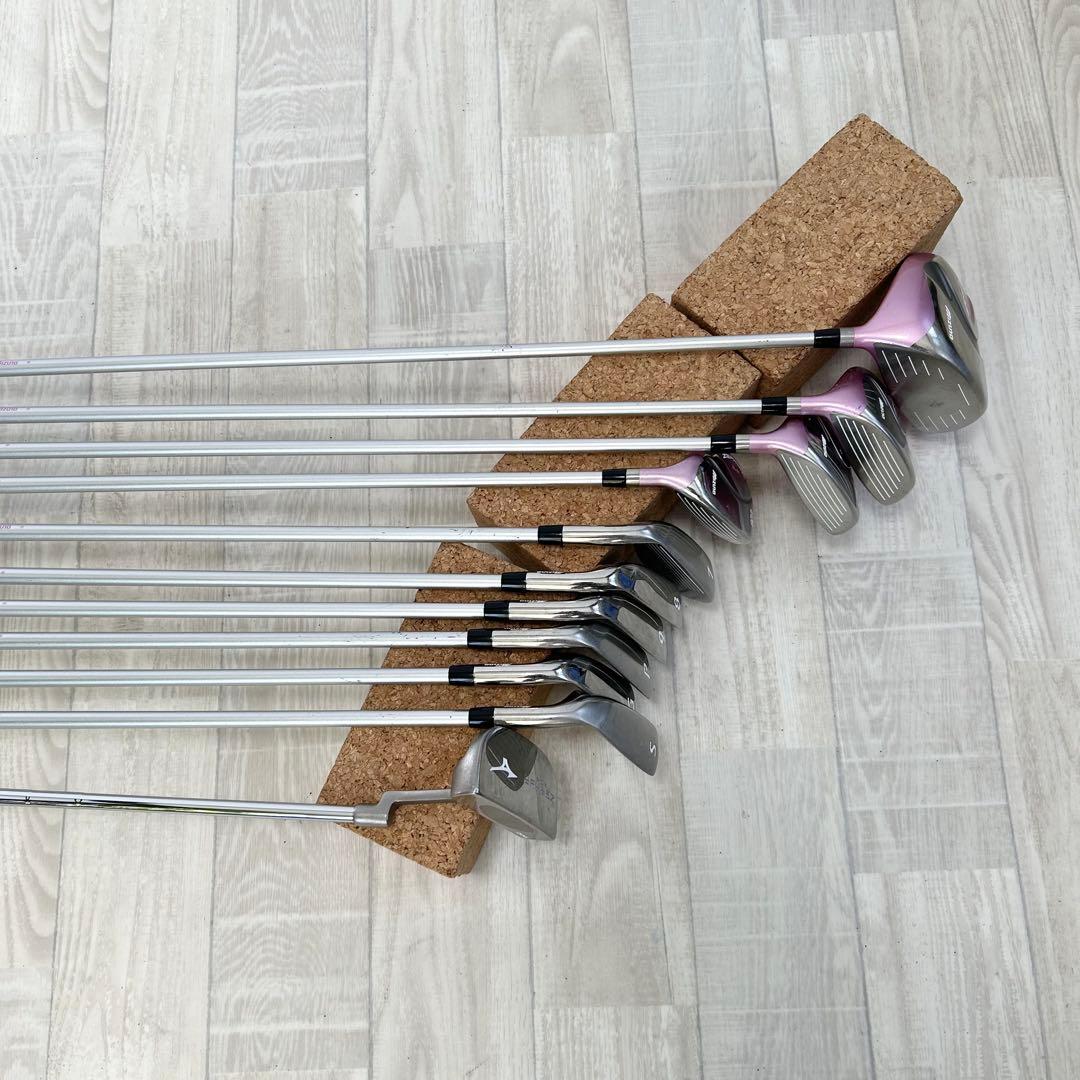 レディースゴルフ　MIZUNO ZEPHYR ZL-01 11本 レインカバー付