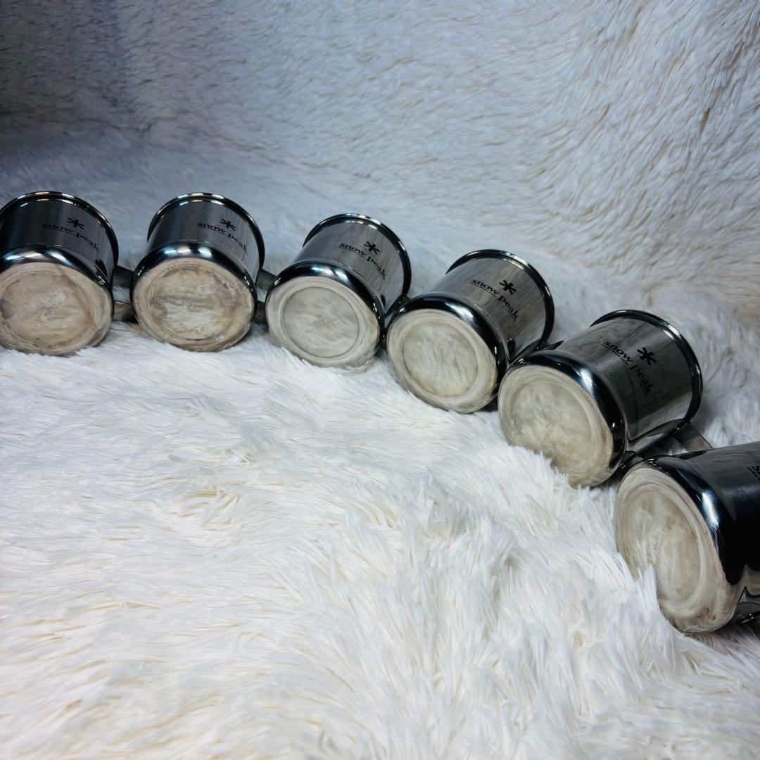 スノーピーク　ステンレスマグ　チタンマグ　8個　セット　アウトドア　廃盤