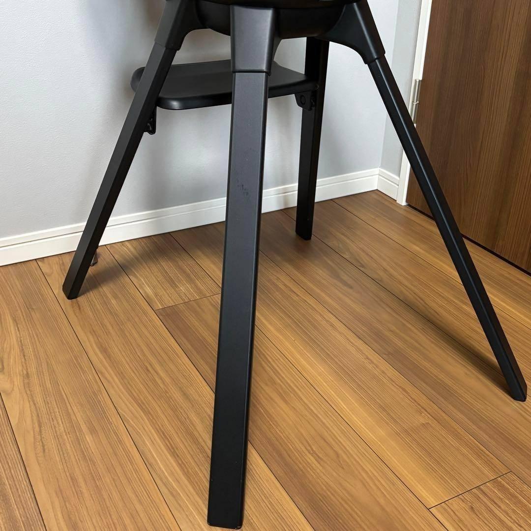 【Amazon限定色】ストッケ クリック ミッドナイトブラック ハイチェア