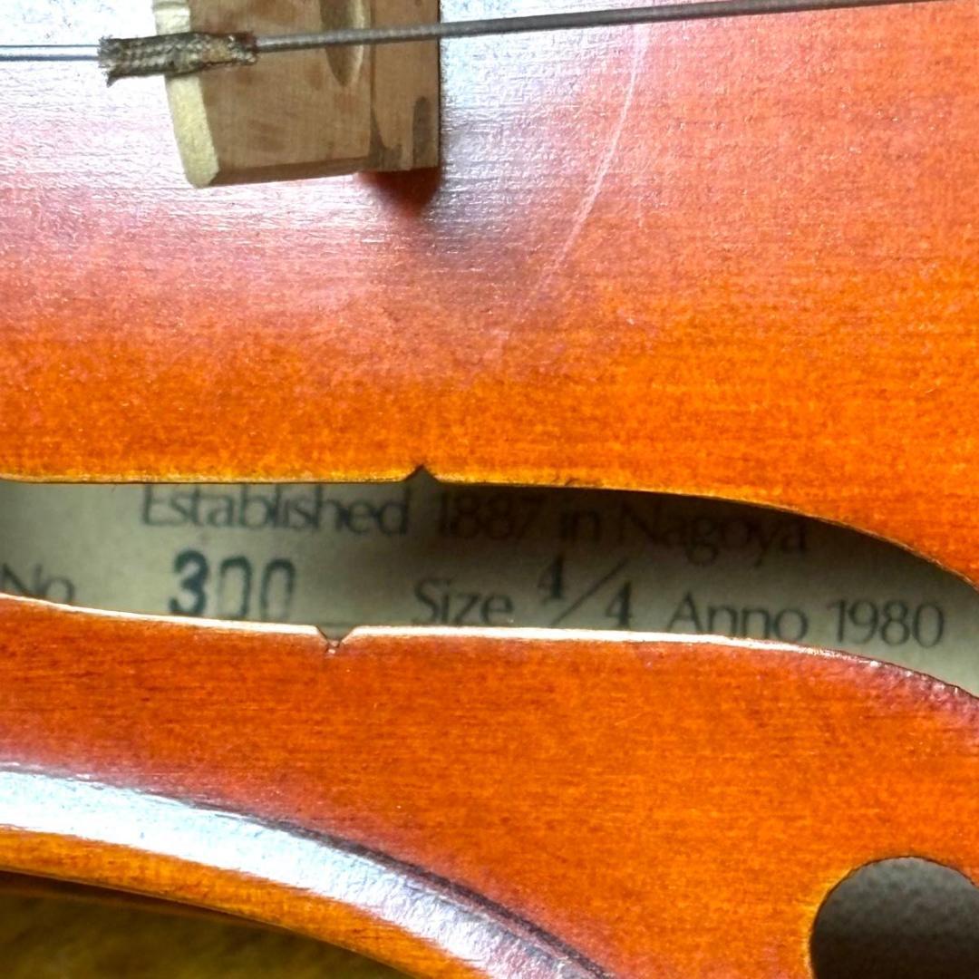 SUZUKI スズキ バイオリン No.300 4/4 Anno1980