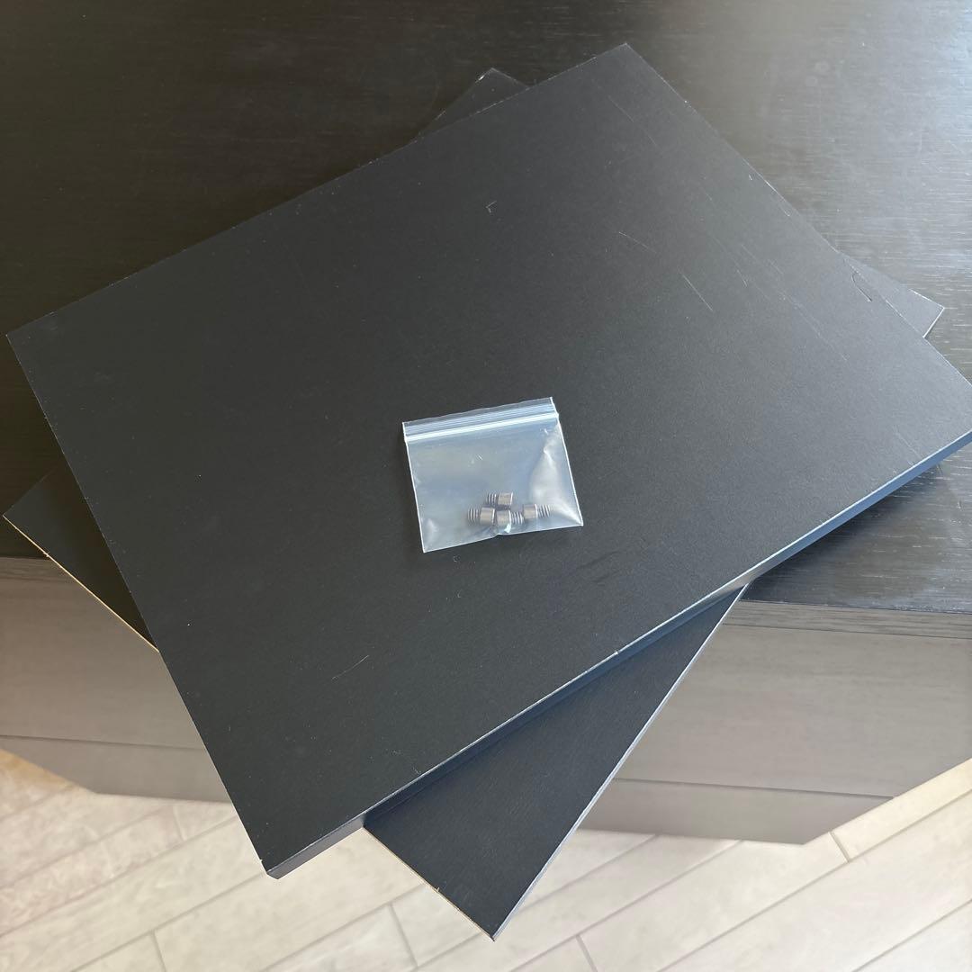 モダン キャビネット 収納　ダークブラウン