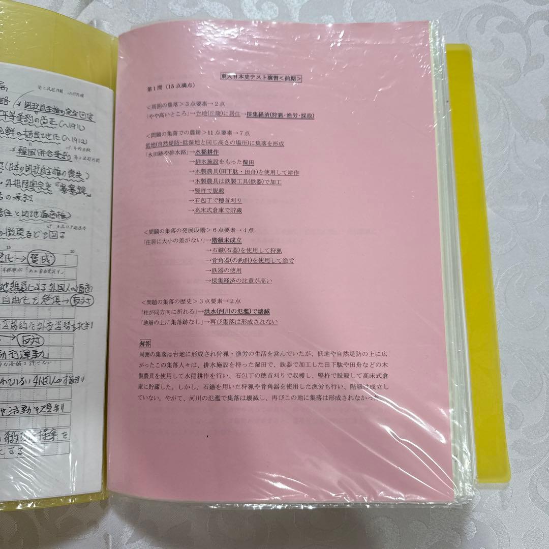 駿台 EX東大文系演習コース 最上位クラス 東大日本史フルセット