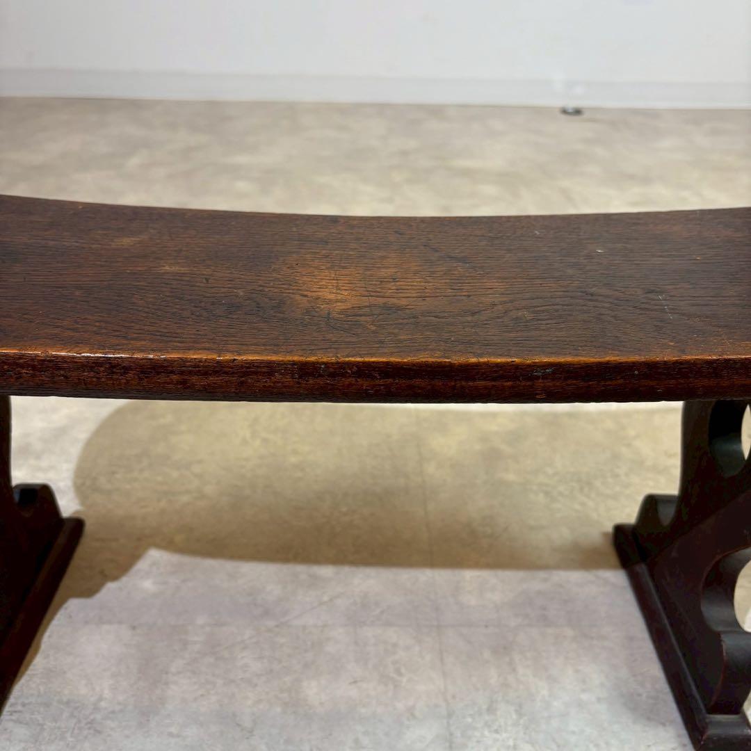 江戸　天然木 脇息 時代 木製 肘置 肘掛 将棋 囲碁 料亭 和家具 旧家蔵出