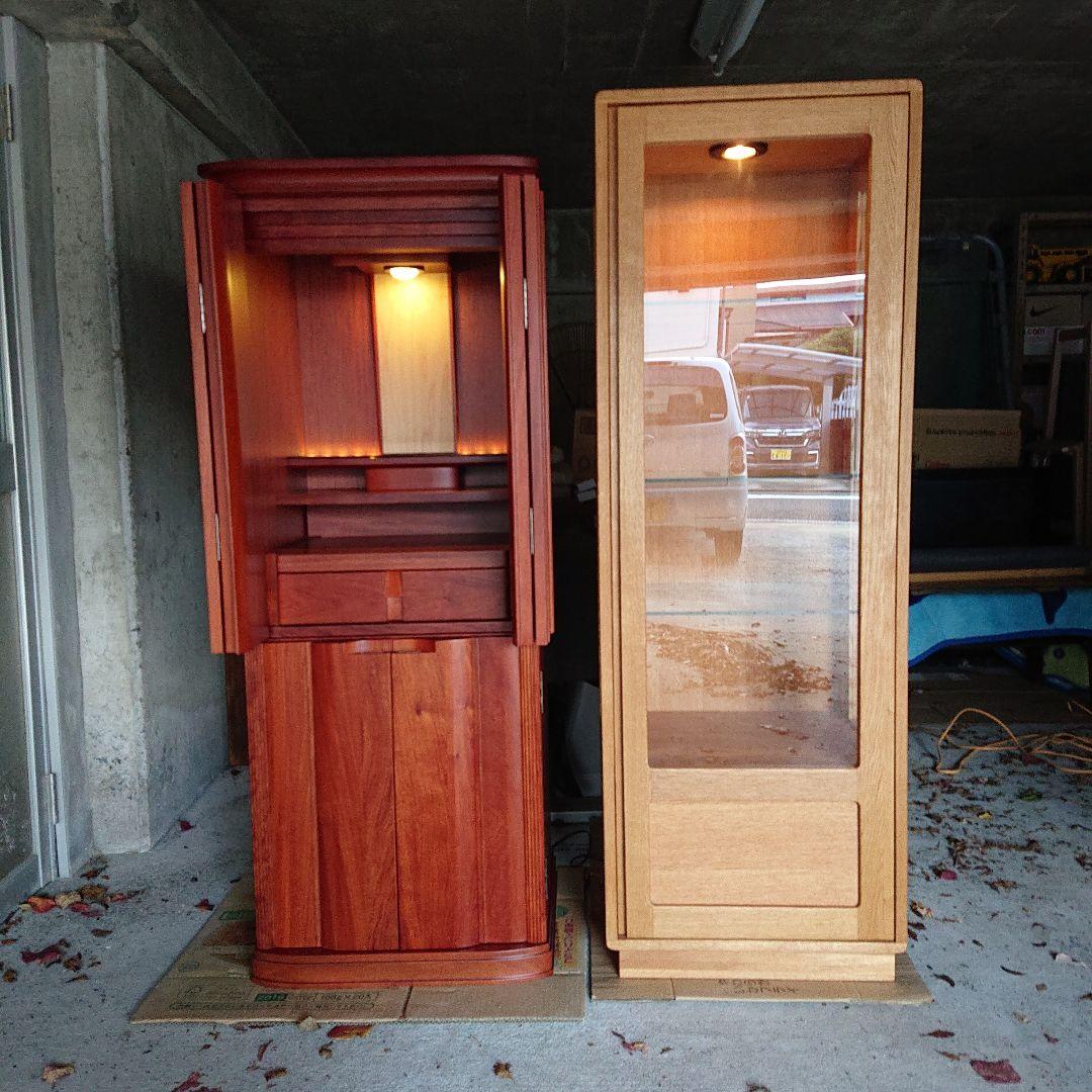 起立木工　高級キュリオケース　写真 お酒 キャラクター 他ディスプレイに