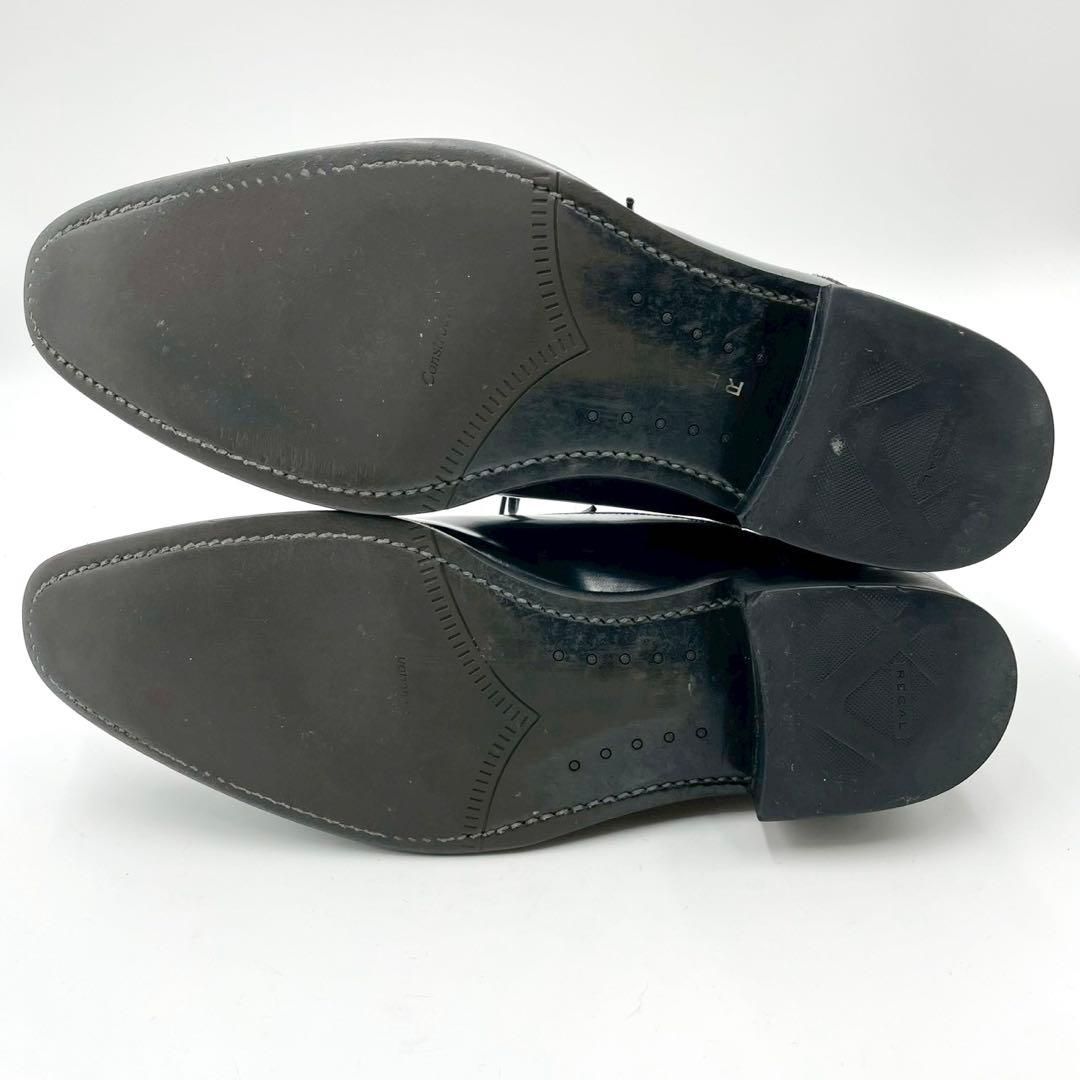 リーガル ビジネスシューズ 315R 内羽根 ストレート 黒 25 Y1260