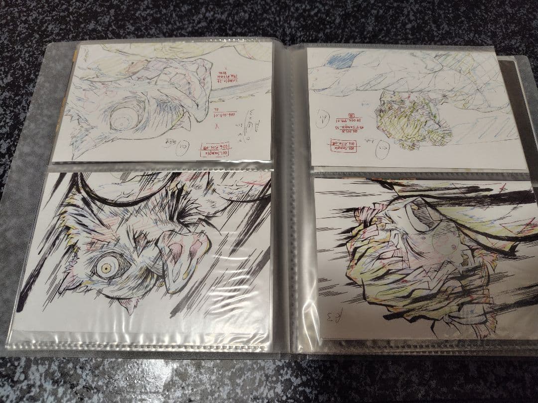 鬼滅の刃 竈門炭治郎 立志編　アニメーション原画集　上下セット　吾峠呼世晴