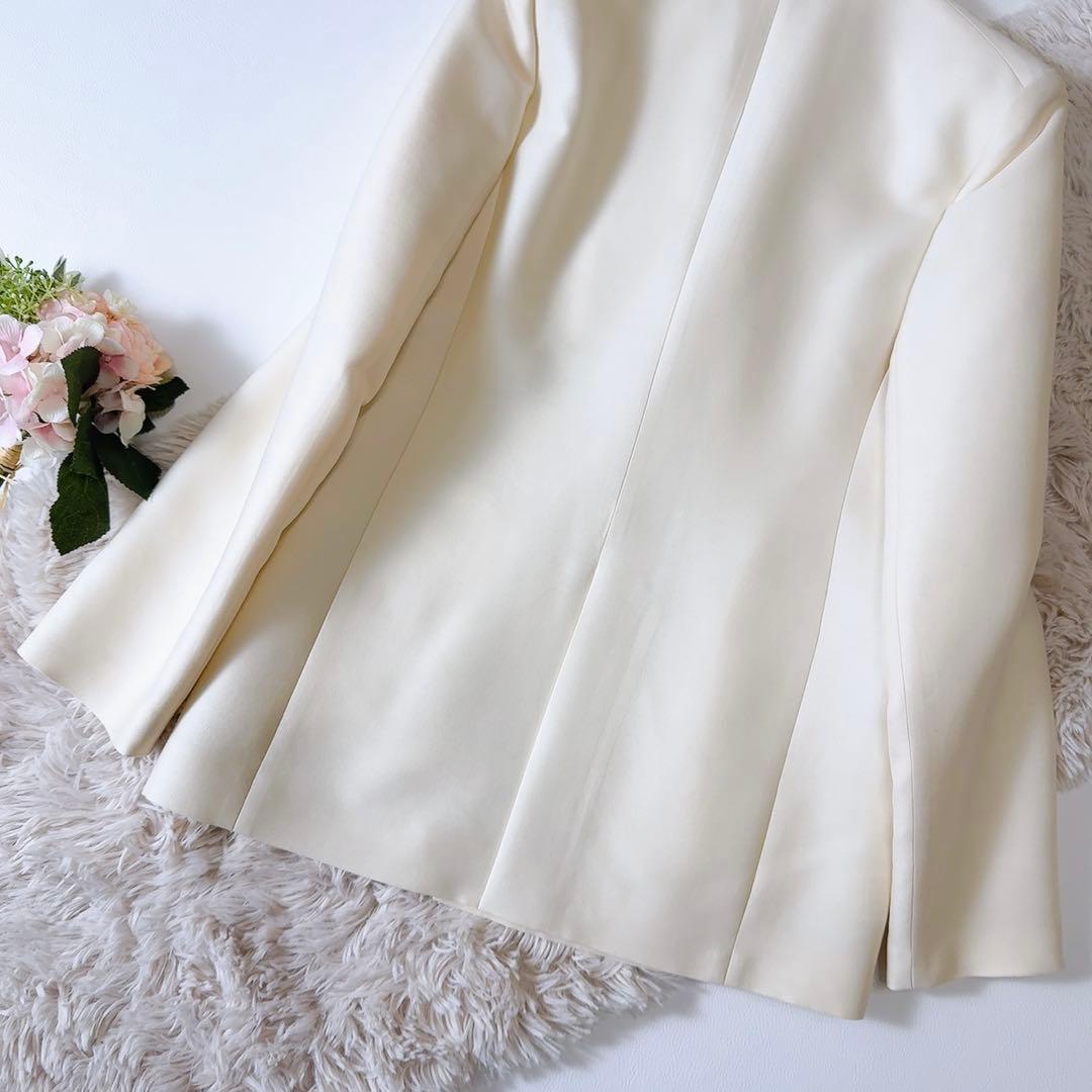 新品タグ付ꕥアナイ ウールシルクダブルテーラードジャケット 上品 日本製 M