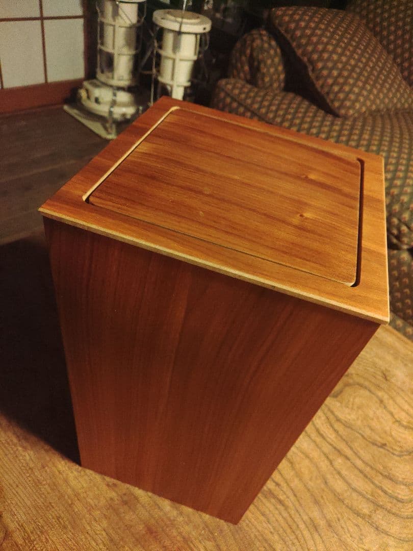 K. Omura　　ダストボックス　ごみ箱　ミッドセンチュリー　ポストモダン