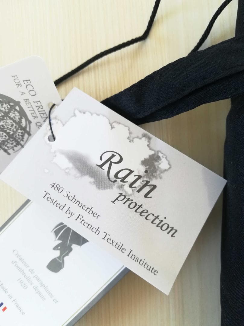 新価格：Guy de jean 折畳み傘 雨/日兼用：グレーハウンド（ブラック）