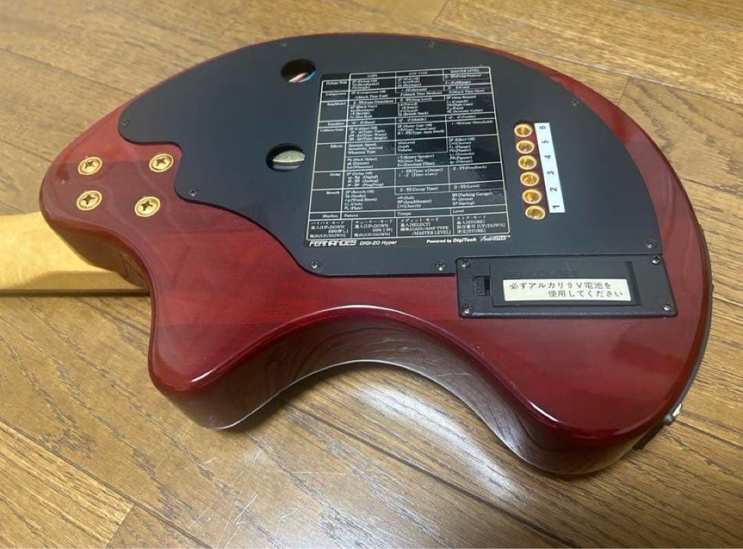 音マニアちゃんFERNANDES DIGI-ZO HYPERジャンク送料込