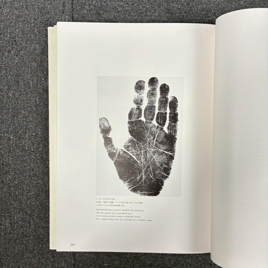 美品 シャガールリトグラフ全作品集 全3巻揃 定価15万 講談社 初版1987年