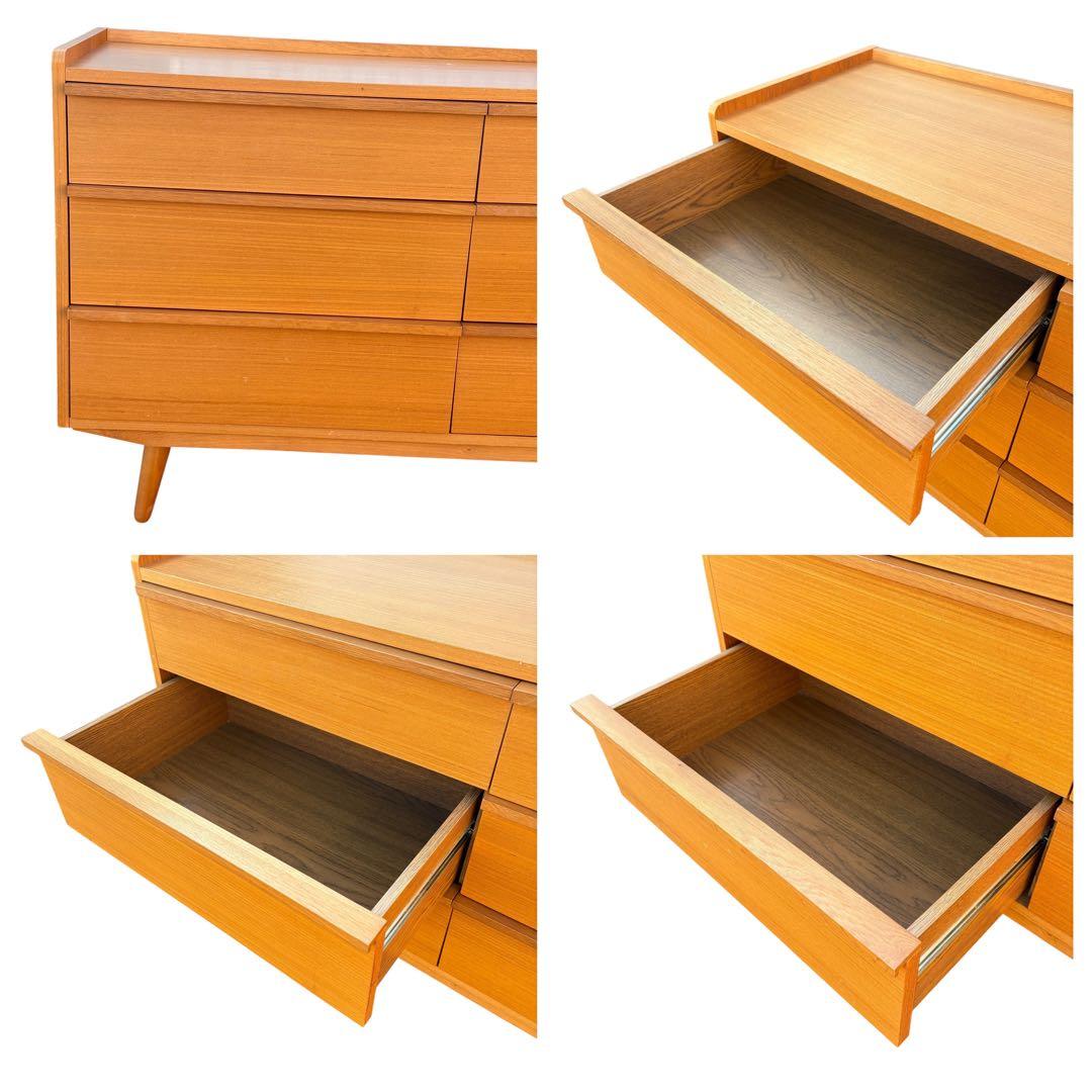 unico ウニコ ALBERO アルベロ ワイドチェスト 3段 廃盤 北欧風