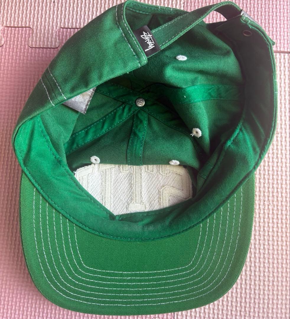 stussy キャップ　緑