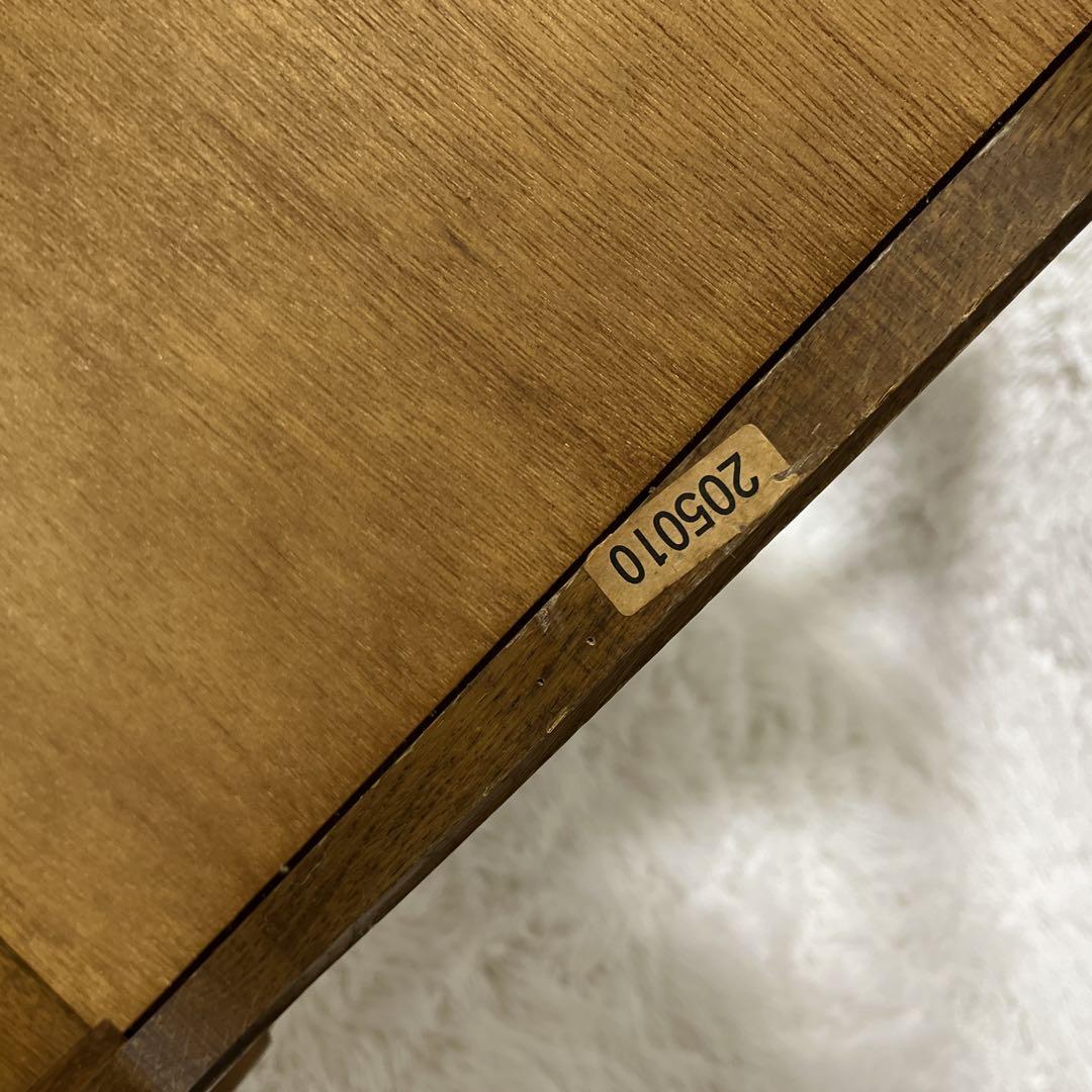 カリモク karimoku 木製 ワゴン キャスター　3段 ビンテージ　キッチン