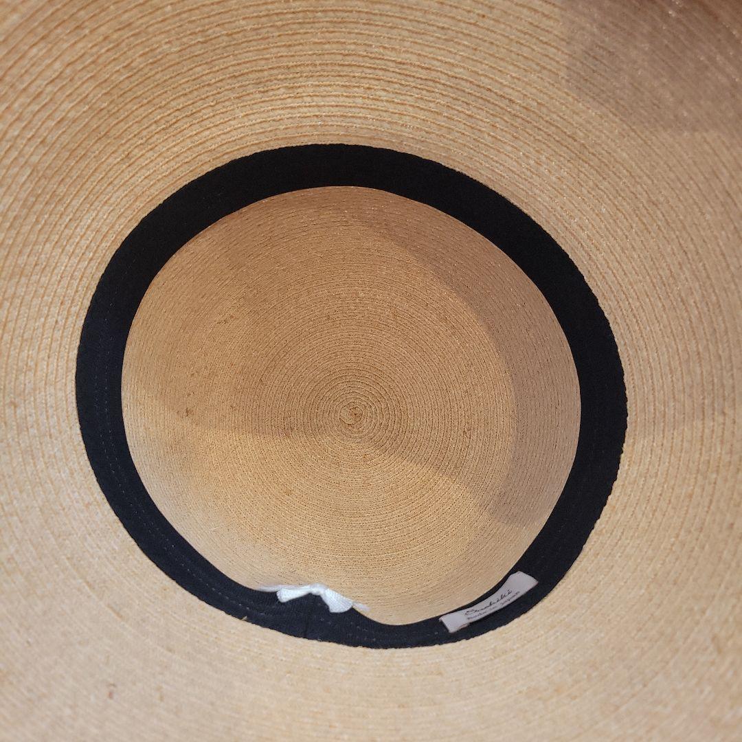 ＊新品未使用＊　サシキ　麦わら帽子　グレーテープ
