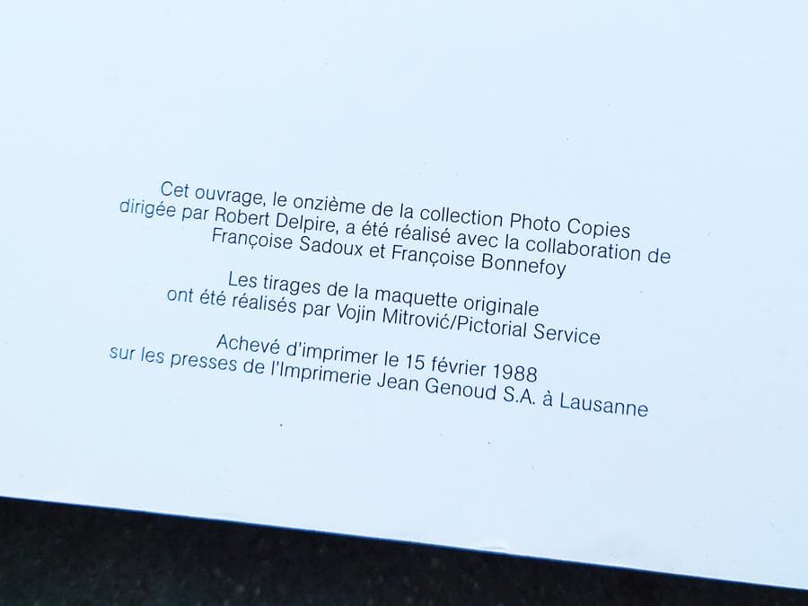 アート・デザイン・音楽 Josef Koudelka EXILS PHOTO COPIES 1988