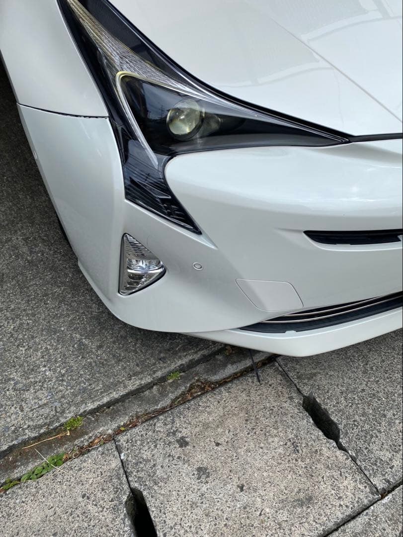 プリウス50 ヘッドライト　左右　インナーブラック塗装