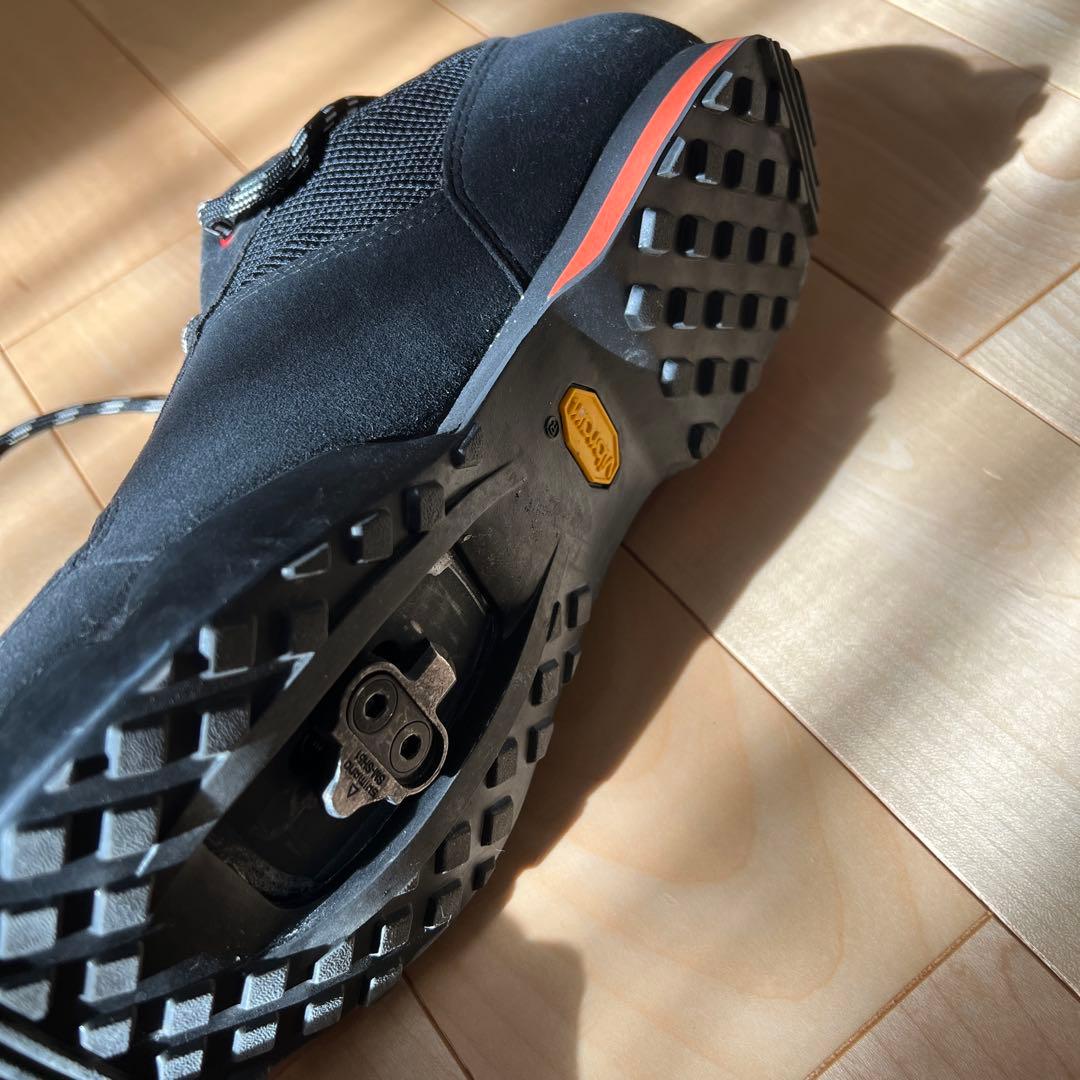 GIRO RUMBLE VR 43 黒 ビンディングシューズ SPDクリート付