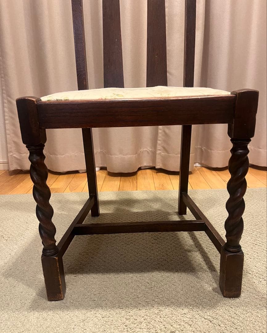 イギリス アンティーク チェア・アンティークダイニング チェア/送料込